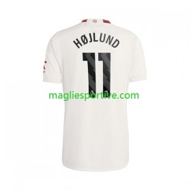 Completo Calcio Manchester United Rasmus Hojlund 11 Divisa Terza 2023-2024